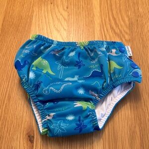 Dinosaur Adventure Blue Diaper Cover